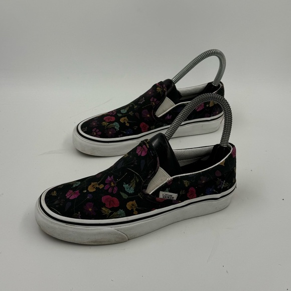 Vans floral print slip on women’s size 5 - Picture 2 of 6
